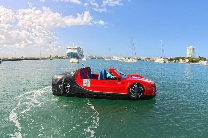 San Juan Watersports Car Rentals Red Bugatti - Who should book this jet car ride, and who should skip it