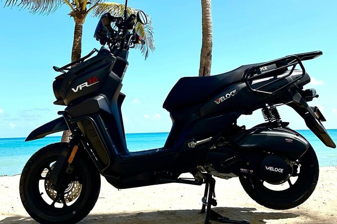 Scooter Rental San Juan Puerto Rico - Stop 2: Playa CV Sea for a coastal reset