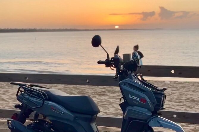 Scooter Rental San Juan Puerto Rico - Stops 3 and 4 in Piñones: The New Reef and Contra Viento y Marea