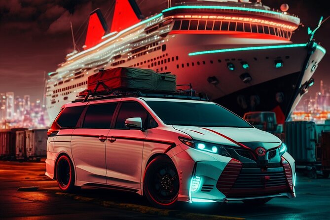 Taxi Service from Ceiba Ferry Terminal and Airport to San Juan - Inside the 7-Seater Minivan: Comfort, A/C, and Luggage Help