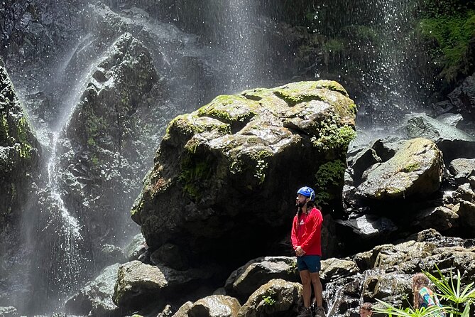 The Waterfall Adventure: Hiking in Paradise - Safety Gear and How Abdiel Guides the Slippery Parts