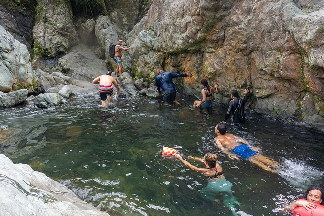 Toro Negro River Hike & Cliff Jumping Adventure; San Juan Pick Up - The Real Challenge Level: Fitness, Footing, and Cold Water Confidence