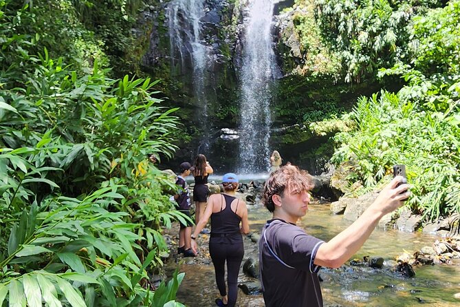 Tropical Rainforest Wonders Full Day Experience from San Juan - Stop 3: Chorro de Doña Juana—bigger waterfall energy and a pond swim