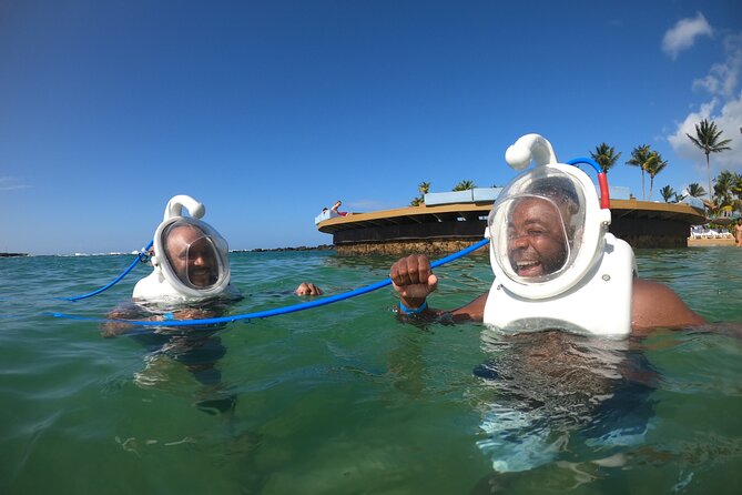 Underwater Sea Trek in San Juan: Explore Beneath the Waves - How the Sea Trek helmet changes everything (especially for first-timers)