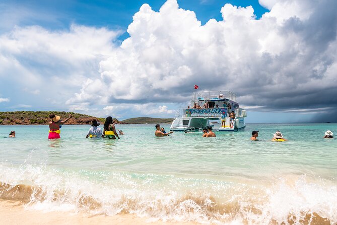 Vieques: Beach and Snorkeling Tour by Catamaran from Fajardo - On the water with a crew that makes it easy