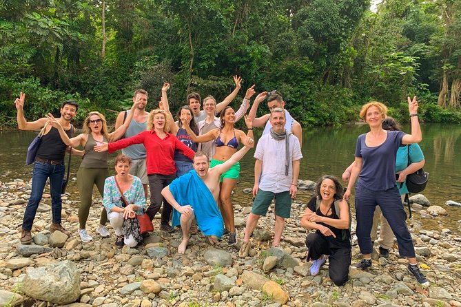 Yunque Rainforest River Rope Swing with Waterslide and Beach Tour - Waterslides and rope swing: when adrenaline meets timing