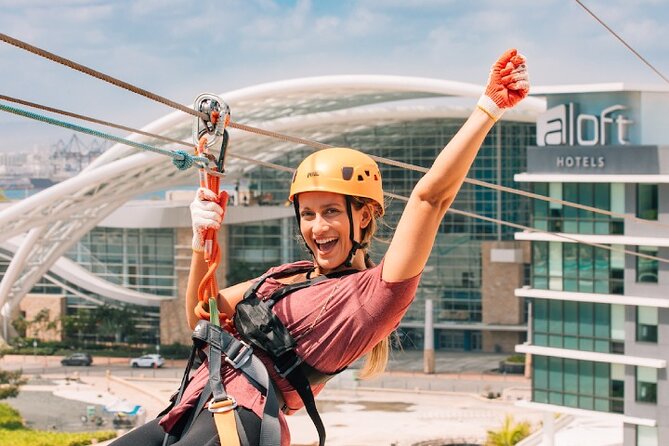 Zipline Sky Bull in Urban Environment in Toroverde urban park San Juan - Toro Verde Urban Park and why this feels different